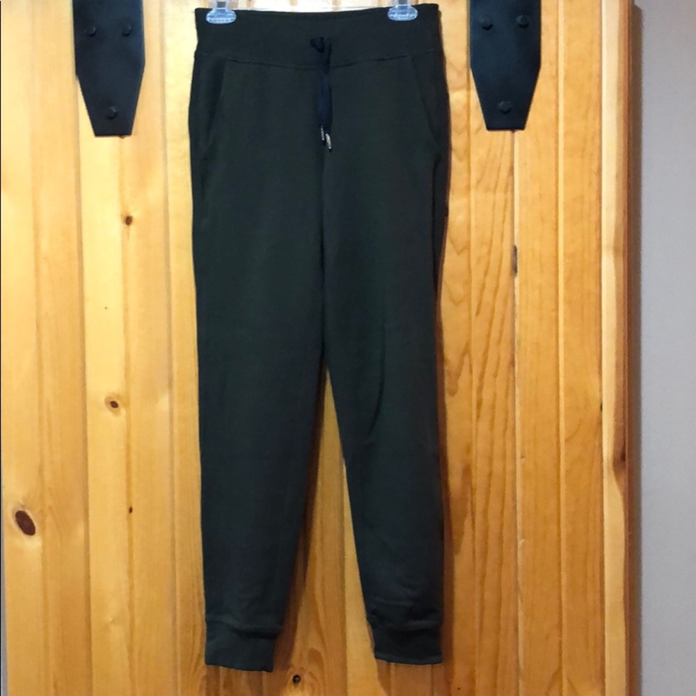 Lululemon Ready to Rulu Pants Fatigue Green